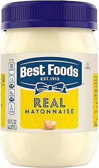 Best Foods Mayonnaise for Delicious Sandwiches Real Mayo Gluten-Free Sandwich Spread, Rich in Omega-3 ALA 15 oz