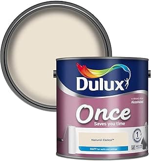 Dulux Once Matt Emulsion Paint - Natural Calico - 2.5L
