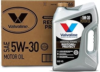 Valvoline Restore & Protect Full Synthetic 5W-30 Motor Oil 5 QT, Case of 3