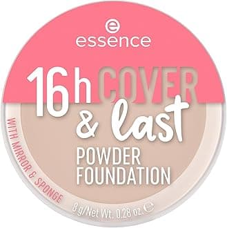 Essence 16H Cover & Last Powder Foundation 05, Classic Vanilla