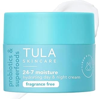 Skin Care 24-7 Hydrating Day & Night Cream Fragrance Free - Nourishing Moisturizer for Face, Improves Skin Smoothness & Maintains Balance, Contains Watermelon & Apple Extract, 1.5 oz.