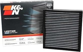 K&N LIFETIME Cabin Air Filter: Premium, Washable, Clean Air for your Cabin: Compatible with 2013-2024 Alpine/Dacia/Inifinit/Mitsubishi/Nissan/Renault: (See product Description for Select Models)VF2076