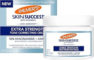 Palmer's Skin Success Extra Strength Tone Correcting Face Cream, 2.7 Fl Oz, Dark Spot Corrector for Discoloration, Age Spots and Post-Acne Marks