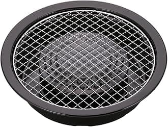 Korean Cookware Aburi Stove Top Grill Pan, Black, (CB-P-AM3)