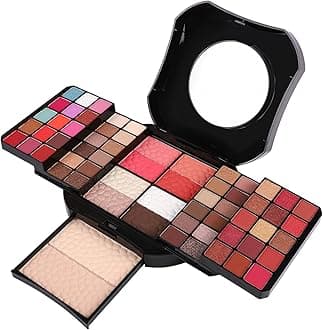 All in One Makeup Kit Makeup Kit for Women Full Kit, 54 Colors Matte Eyeshadows Blusher Contour Powder Makeup Gift Set for Women, Girls & Teens, Professional Makeup Kit for Beginners and Professionals