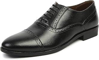 LOUIS STITCH Men's Formal Lace-up Oxford Shoes for Men | Solid Design | Ideal...