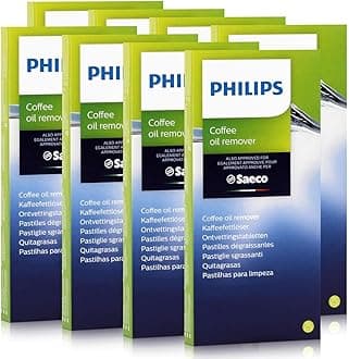 Philips Saeco CA6704/10 Coffee Fat Remover 6 Tablets of 1.6 g (Pack of 8)