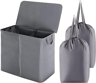 Double Laundry Bin
