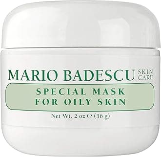 Mario Badescu Special Mask for Oily Skin, Clay Face Mask Skin Care Ideal for Oily or Sensitive Skin, Oil-Absorbing Bentonite, Kaolin and Magnesium Carbonate Pore Minimizer Clay Mask, 2 Oz