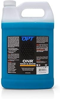 Optimum No Rinse Wash and Shine Version 5 - ONR Rinseless Car Wash Soap for Auto Detailing, Use On Paint, Ceramic Coatings, Glass, Interior (4 Gallons)