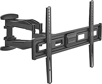 ProperAV Heavy Duty Swing Arm TV Wall Bracket 37" 40" 42" 43" 46" 50" 55" 60" 65" 70" 75" VESA Max 600x400 Black