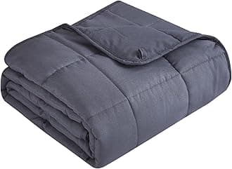 Topcee Weighted Blanket (25lbs 88"x104" Cal King Size) Soft Cooling Heavy Blanket Sleeping, Apply to 240-260 lbs Body, Thick Breathable Blanket with Glass Bead, Easy Care