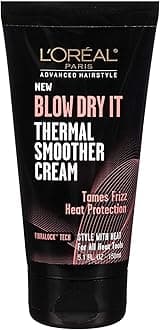 Lor Adv Hair Styl Blw Dry Size 5.1z L'Oreal Advanced Hair Style Blow Dry It Thermal Smoother Cream 5.1z