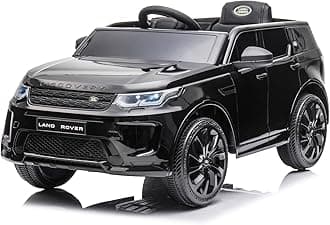 Licensed Land Rover Kids Electric Car, 12V Ride On Toy for Kids 3-8, Electric Car with Parent Remote Control, Music Player, Mp3 Player, Led