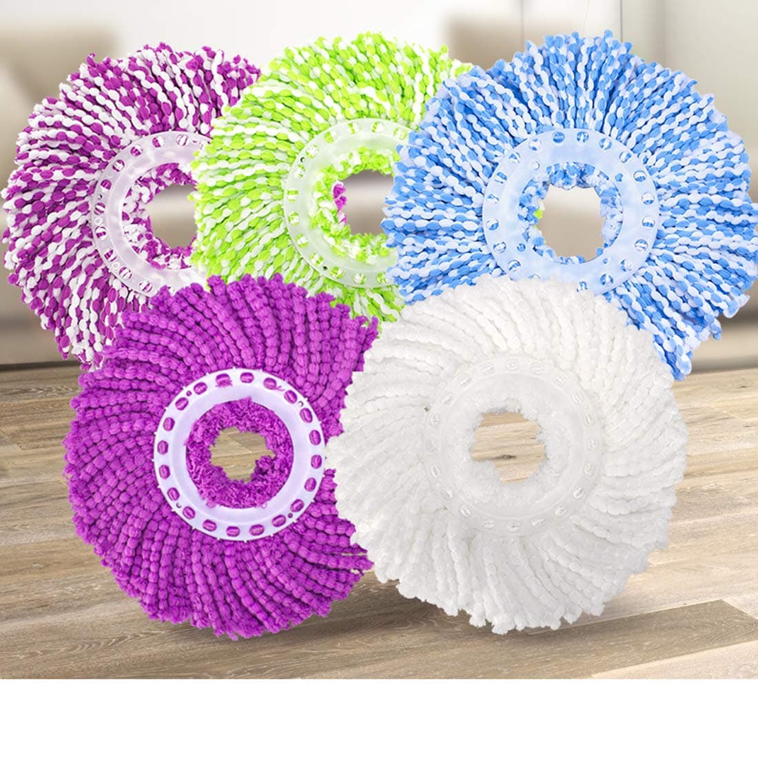 5pcs replacement mop head