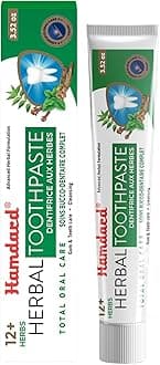 Hamdard 12 Herbs Miswak Total Oral Care Toothpaste 100g / 3.53Oz
