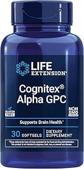 Cognitex Basics, 30 Softgels - Multi-Nutrient Formula for Brain Health Support, Targeted Nutrition for Memory, Focus, Attention & Overall Cognitive Performance - Non-GMO, Gluten-Free