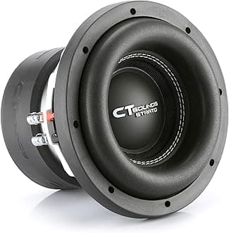 STRATO-8-D2 1200 Watts Max 8 Inch Car Subwoofer Dual 2 Ohm