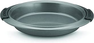 Advanced Nonstick Baking Pan / Nonstick Cake Pan, Round - 9 Inch, Gray, 1 Count (Pack of 1)