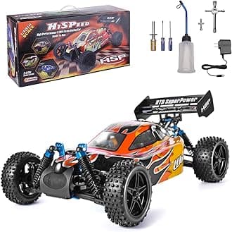 HSP 94106 HSP 1:10 Scale High Speed 65kmh 4WD Off-Road RC Car 2.4Ghz Remote Control Truck,Radio Controlled Off-Road Racing Car Monster Truck RTR