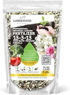 Professional Universal Garden Fertilizer 13-3-13 with Slow-Release Formula (10 QUARTS)