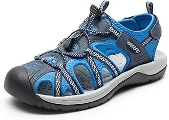 DREAM PAIRSMen's Sandals Hiking Water Sport Athletic Beach Outdoor Comfortable Casual Closed Toe Summer Sandal Shoes
