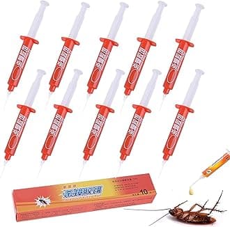 Roach Trap Master - Cockroach Killer Gel Bait - Powerful Cockroach Gel Bait, Cockroach Eliminator Gel,10g (10PCS)