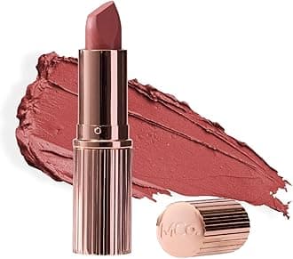 Creme Matte Luxe Lipstick Cheeky Chat - Nude Pink Soft Matte Lip Color for Women - Creamy High Pigment Full Coverage Bullet Lipstick, Hydrating Long Lasting - Vegan Cruelty Free Makeup | Creamy Matte Finish, Velvety-Soft Formula, Long-Lasting, All Day Hydration, Square Tip Bullet