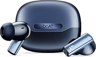Boat Airdopes Prime 701 ANC, 46dB Hybrid ANC, 50Hr Battery, Real Spatial Audio,Multidevice Connect,App Support, Bluetooth Earbuds, TWS Ear Buds Wireless Earphones with mic (Titanium Blue)