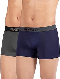 DAMENSCH Men's Modal Regular Solid Trunks
