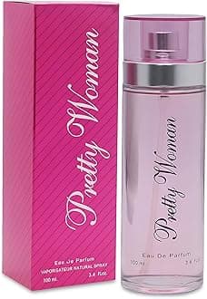 Women's Pretty Woman Perfume Fresh Scent Eau de Parfum 3.4 Flo Oz Natural Spray Fragrance for all Day Used