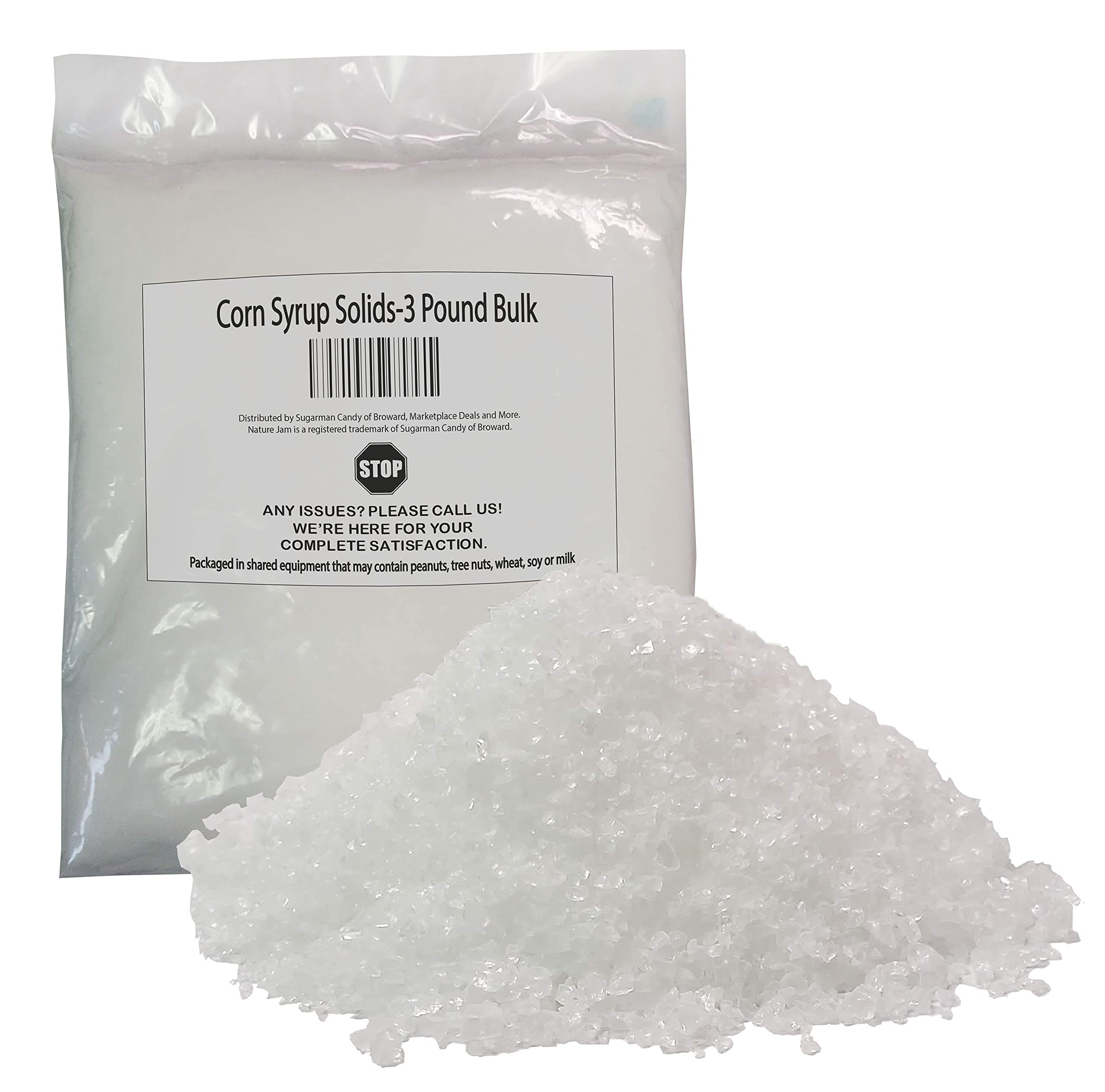 Corn Syrup Solids-3 Pound Bulk-Anti-Caking Agent & Stabilizing Ingredient in the Baking Industry