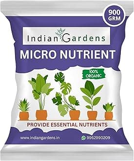 Micro Nutrient Fertilizer | Soil Applicant | Premium Essential Plant Food | Home Gardens for All Plants - 900 Grams