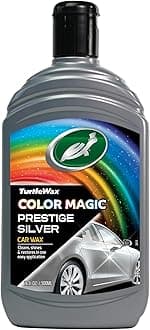 Color Magic, Colour Restoring CarPolish, Silver, Minor CarScratch Remover, Enhances Car Paint Colour, Providing Showroom Shine and CarWax Protection, 500ml, Pack of 1