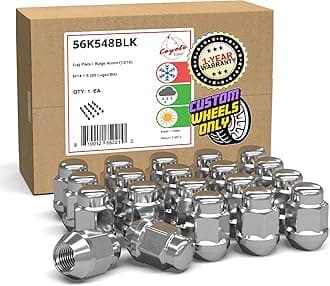 Chrome Hex Lug Kit