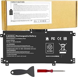 LK03XL L09281-855 916814-855 Battery for HP Envy X360 bp1xx bq0xx bq1xx bq021dx bp112dx cn0xxx cn1xxx cn0011dx cn0012dx cp0xxx cp0011dx ae1xx ae111dx bw0xxx bw0013dx ce0xxx ce1xxx ce1013dx
