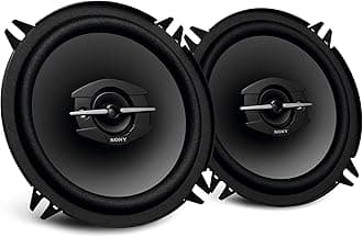 XS-GTF1339 13 cm 3-Way Coaxial Speakers with 230 Watt Maximum Power (Black, Pack of 2)