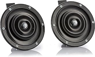 Bosch_Europa_Horn_Black_Colour_12 V_Set of 2_ For Car, LCV