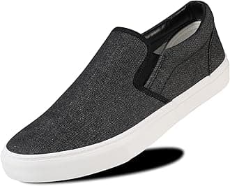 Men's Sneakers Low Top Canvas Slip On Shoes for Men, Soft Insole Mens Slip on Sneakers