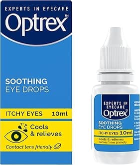 Itchy Eyes, Double Action Soothing Eye Drops, 10ml, Soothes & Protects, Cools and Relieves, Gets to Work Instantly, On the Go Relief
