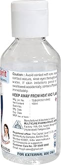 Multicure | Doctorspirit Cetrimide with 70% Iso-Propyl Alcohol Antiseptic Solution (set of 2) 100 ML each
