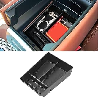 Jaronx Compatible with BMW X5 G05/ X6 G06/ X7 G07 Center Console Organizer, Console Organizer Tray, Black