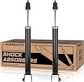 KUIPERAUTO Pair Rear Complete Struts Assembly 349075 G51874 Compatible for 2007-2012 Nissan Altima Replacement Coil Spring Shock Absorbers (2PCS)