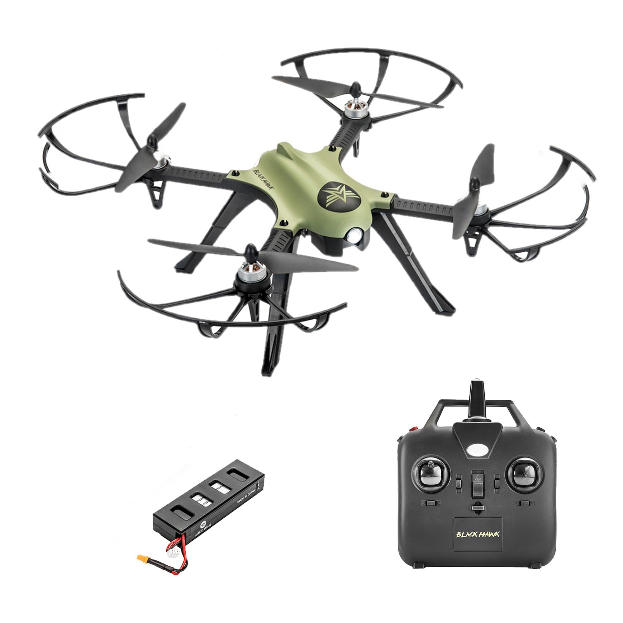 Blackhawk Long Range & Flight Time Drone w Camera Mount (GoPro Hero3 and Hero 4 Compatible) Extreme Speed & Handling, Heavy Duty, Powerful Quad, Lincoln, NE Company!