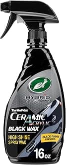 Turtle Wax 53447 Hybrid Solutions Ceramic Acrylic Black Aerosol Spray Wax
