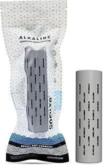 GOFILTR Alkaline Water Infuser - 9.5 pH + Electrolytes for Any Bottle/Small Pitcher, 750 Refills / 3 Months, Ionized Mineral Infuser (1 Pack)