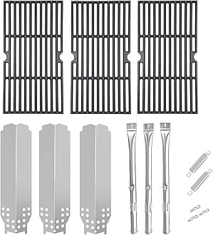 BQMAX Grill Parts Kit for Charbroil Gas2Coal Gas / Charcoal Hybrid Grill 463370516 463370519 463278418 463278419 G421-0001-W1 G553-0002-W1A G466-2500-W1