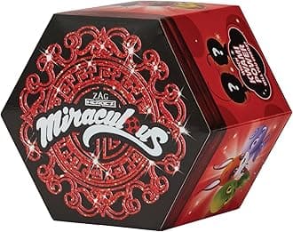 Zag Heroez Miraculous 50500 Kwami Surprise Miracle Box Zag Heroez Blind Box - One of 6 - Wayzz, Tikki, Trixx, Plagg, Pollen, or Nooroo (Single Pack)