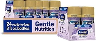 NeuroPro Gentlease Ready-to-Feed with Smaller Proteins for Easy Digestion,Brain Supporting DHA, HuMO6* Blend, Baby Formula for easing Fussiness, Gas, Spit-up in 24hrs, 8 Fl Oz (6 ct), 4 Pack