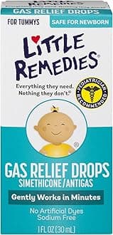 Little RemediesGas Relief Drops Natural Berry Flavor, 1 OZ (Pack of 5)